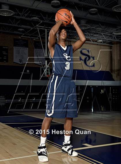 Thumbnail 1 in Sierra Canyon (Preseason Early Contenders Photo Shoot) photogallery.