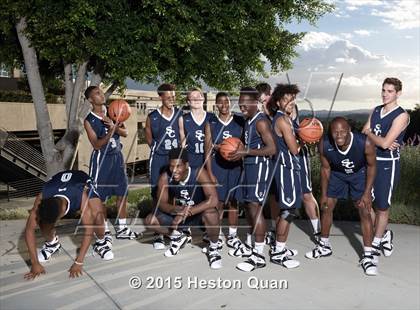Thumbnail 3 in Sierra Canyon (Preseason Early Contenders Photo Shoot) photogallery.