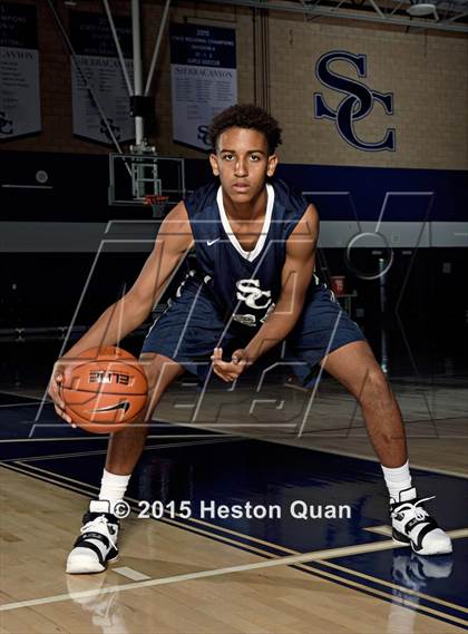 Thumbnail 1 in Sierra Canyon (Preseason Early Contenders Photo Shoot) photogallery.
