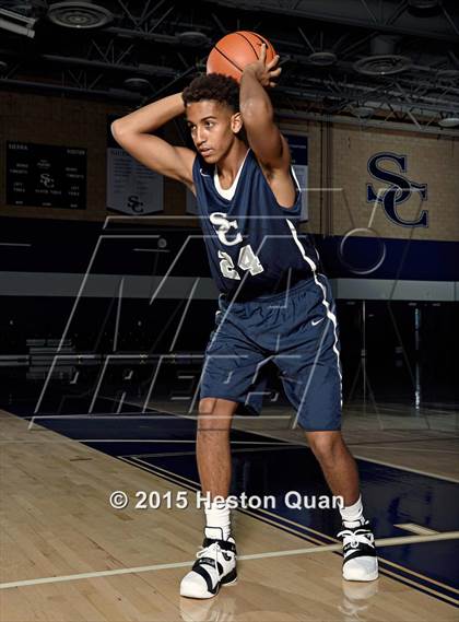 Thumbnail 1 in Sierra Canyon (Preseason Early Contenders Photo Shoot) photogallery.