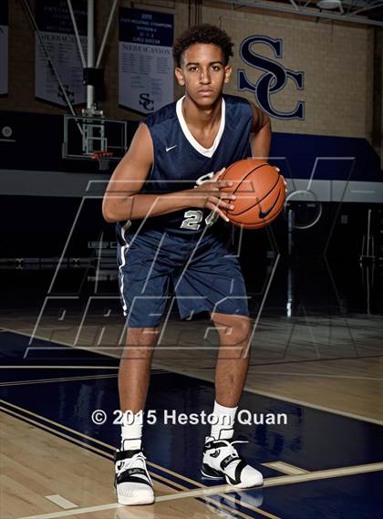 Thumbnail 2 in Sierra Canyon (Preseason Early Contenders Photo Shoot) photogallery.