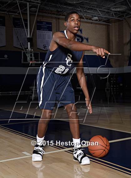 Thumbnail 3 in Sierra Canyon (Preseason Early Contenders Photo Shoot) photogallery.