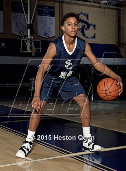 Thumbnail 1 in Sierra Canyon (Preseason Early Contenders Photo Shoot) photogallery.