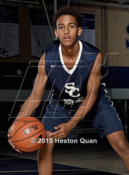 Thumbnail 1 in Sierra Canyon (Preseason Early Contenders Photo Shoot) photogallery.