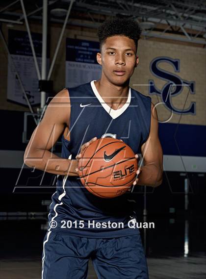 Thumbnail 2 in Sierra Canyon (Preseason Early Contenders Photo Shoot) photogallery.
