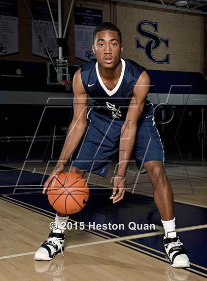 Thumbnail 1 in Sierra Canyon (Preseason Early Contenders Photo Shoot) photogallery.