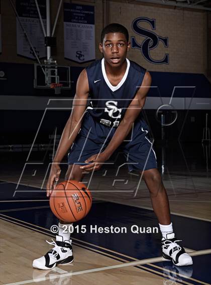 Thumbnail 1 in Sierra Canyon (Preseason Early Contenders Photo Shoot) photogallery.