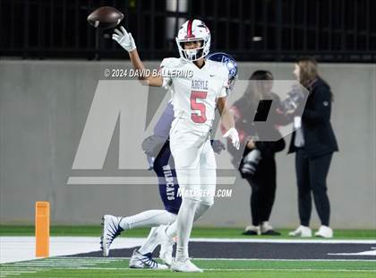 Thumbnail 3 in Argyle vs Walnut Grove (UIL Football 5A Division II Regional Semifinal) photogallery.
