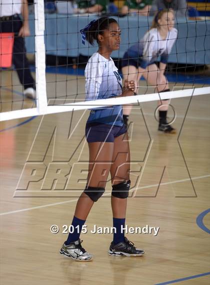 Thumbnail 2 in Upland Christian Academy vs. Branson (CIF State D5 Final) photogallery.
