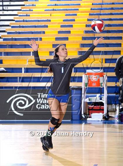 Thumbnail 1 in Upland Christian Academy vs. Branson (CIF State D5 Final) photogallery.