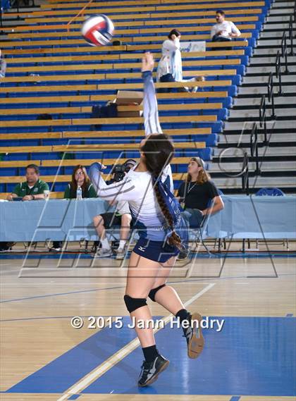 Thumbnail 1 in Upland Christian Academy vs. Branson (CIF State D5 Final) photogallery.