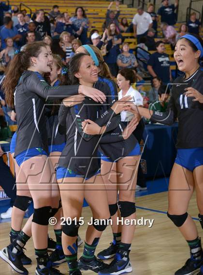 Thumbnail 1 in Upland Christian Academy vs. Branson (CIF State D5 Final) photogallery.
