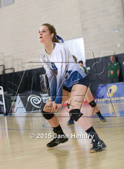 Thumbnail 2 in Upland Christian Academy vs. Branson (CIF State D5 Final) photogallery.