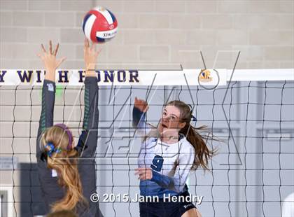 Thumbnail 1 in Upland Christian Academy vs. Branson (CIF State D5 Final) photogallery.