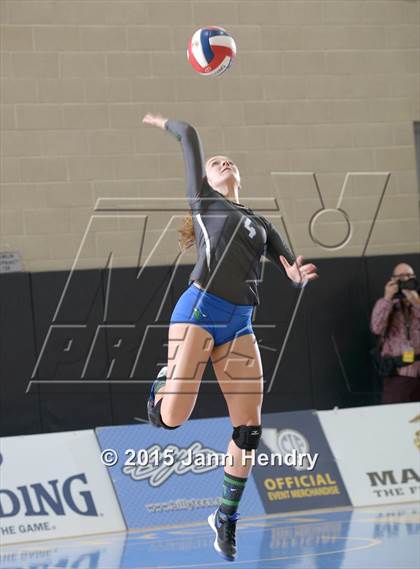 Thumbnail 1 in Upland Christian Academy vs. Branson (CIF State D5 Final) photogallery.