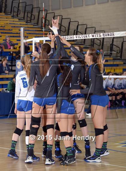 Thumbnail 3 in Upland Christian Academy vs. Branson (CIF State D5 Final) photogallery.