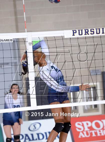 Thumbnail 2 in Upland Christian Academy vs. Branson (CIF State D5 Final) photogallery.