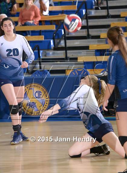 Thumbnail 3 in Upland Christian Academy vs. Branson (CIF State D5 Final) photogallery.