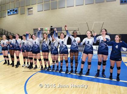 Thumbnail 2 in Upland Christian Academy vs. Branson (CIF State D5 Final) photogallery.