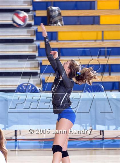 Thumbnail 1 in Upland Christian Academy vs. Branson (CIF State D5 Final) photogallery.