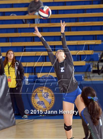 Thumbnail 1 in Upland Christian Academy vs. Branson (CIF State D5 Final) photogallery.