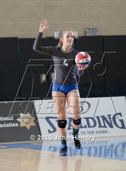 Thumbnail 3 in Upland Christian Academy vs. Branson (CIF State D5 Final) photogallery.