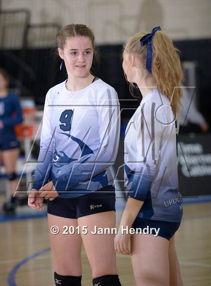 Thumbnail 1 in Upland Christian Academy vs. Branson (CIF State D5 Final) photogallery.