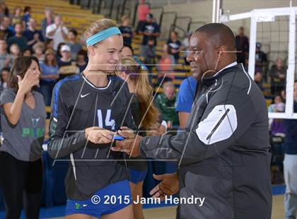 Thumbnail 2 in Upland Christian Academy vs. Branson (CIF State D5 Final) photogallery.
