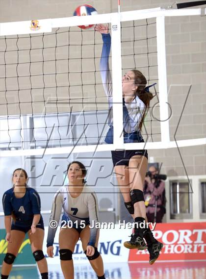 Thumbnail 1 in Upland Christian Academy vs. Branson (CIF State D5 Final) photogallery.