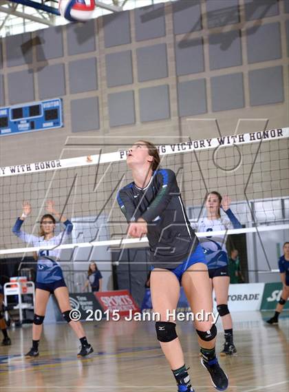 Thumbnail 1 in Upland Christian Academy vs. Branson (CIF State D5 Final) photogallery.
