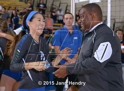 Thumbnail 2 in Upland Christian Academy vs. Branson (CIF State D5 Final) photogallery.