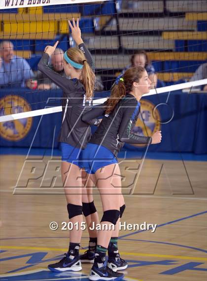 Thumbnail 1 in Upland Christian Academy vs. Branson (CIF State D5 Final) photogallery.