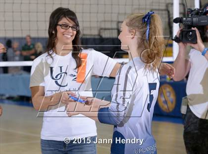 Thumbnail 2 in Upland Christian Academy vs. Branson (CIF State D5 Final) photogallery.