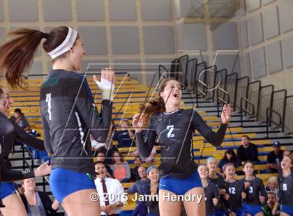 Thumbnail 1 in Upland Christian Academy vs. Branson (CIF State D5 Final) photogallery.