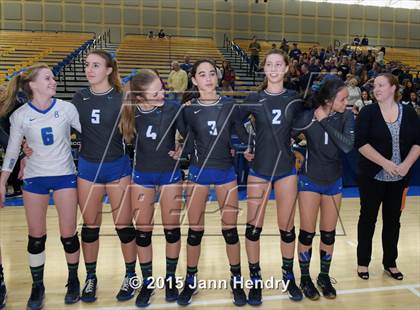 Thumbnail 1 in Upland Christian Academy vs. Branson (CIF State D5 Final) photogallery.