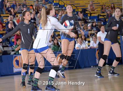 Thumbnail 2 in Upland Christian Academy vs. Branson (CIF State D5 Final) photogallery.