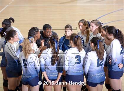 Thumbnail 3 in Upland Christian Academy vs. Branson (CIF State D5 Final) photogallery.