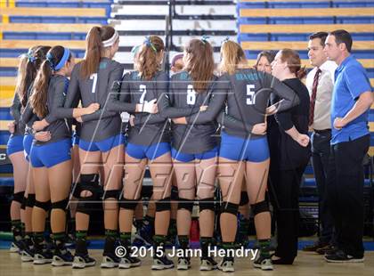 Thumbnail 2 in Upland Christian Academy vs. Branson (CIF State D5 Final) photogallery.