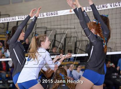 Thumbnail 1 in Upland Christian Academy vs. Branson (CIF State D5 Final) photogallery.