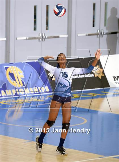 Thumbnail 1 in Upland Christian Academy vs. Branson (CIF State D5 Final) photogallery.