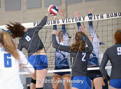 Thumbnail 2 in Upland Christian Academy vs. Branson (CIF State D5 Final) photogallery.