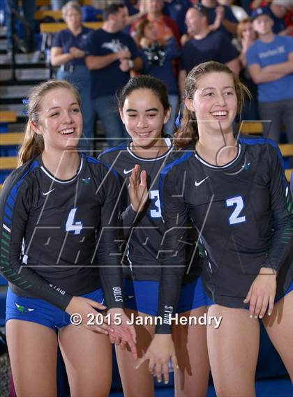 Thumbnail 2 in Upland Christian Academy vs. Branson (CIF State D5 Final) photogallery.