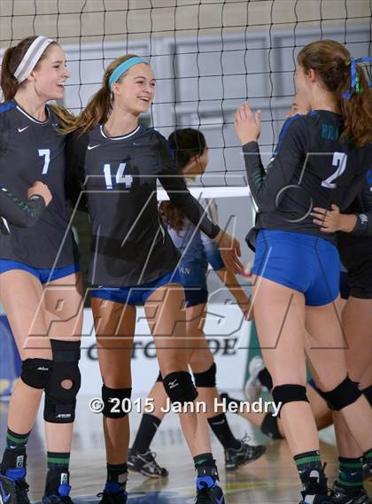 Thumbnail 2 in Upland Christian Academy vs. Branson (CIF State D5 Final) photogallery.