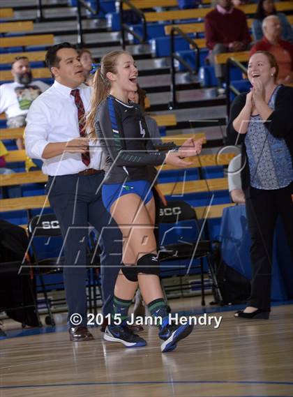 Thumbnail 3 in Upland Christian Academy vs. Branson (CIF State D5 Final) photogallery.
