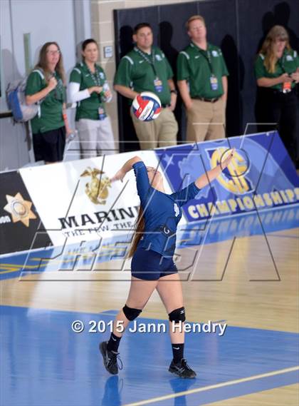 Thumbnail 3 in Upland Christian Academy vs. Branson (CIF State D5 Final) photogallery.