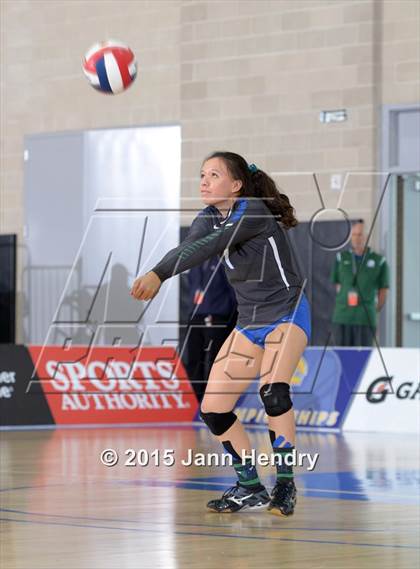 Thumbnail 2 in Upland Christian Academy vs. Branson (CIF State D5 Final) photogallery.