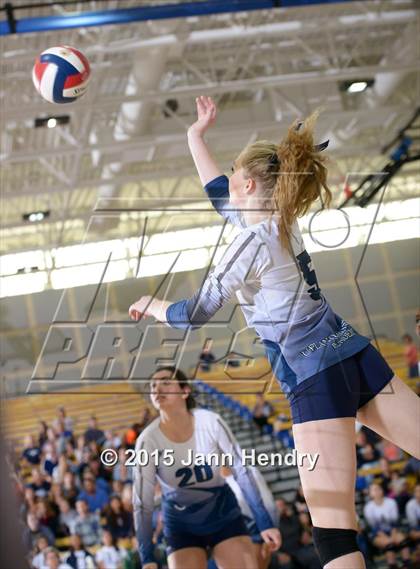 Thumbnail 1 in Upland Christian Academy vs. Branson (CIF State D5 Final) photogallery.