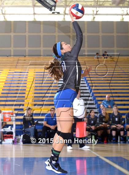 Thumbnail 3 in Upland Christian Academy vs. Branson (CIF State D5 Final) photogallery.