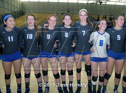 Thumbnail 3 in Upland Christian Academy vs. Branson (CIF State D5 Final) photogallery.