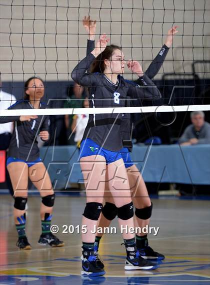 Thumbnail 1 in Upland Christian Academy vs. Branson (CIF State D5 Final) photogallery.